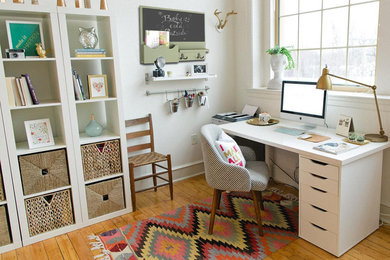 Example of a small minimalist home design design in Other