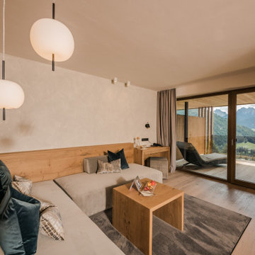 Hotel rooms modernization in Tesido, Italy