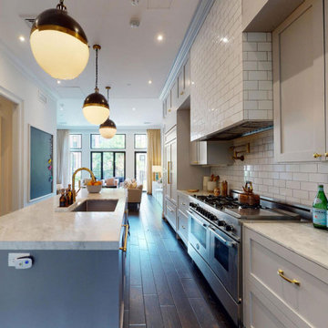 Transitional IKEA Kitchen Is Highlight Of NYC Brownstone