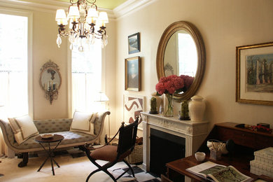 Living room photo in New York