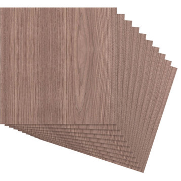 15 .75"Wx15 .75"Hx.375"T Wood Hobby Boards, Walnut, 10-Pack