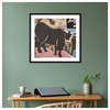 Aberdeen Angus Bull by John Wallington Framed Wall Art 33 x 32