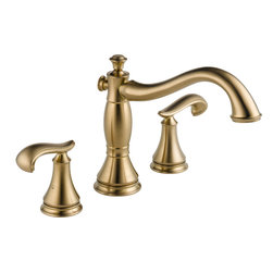 Delta Cassidy 3-Hole Roman Tub Trim - Bathtub Faucets