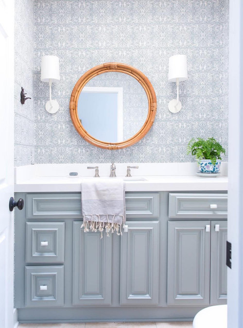 All White Bathroom Wall Sconce?