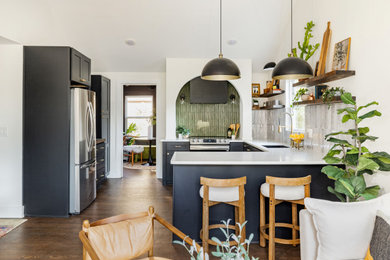 Example of a tuscan home design design in Nashville