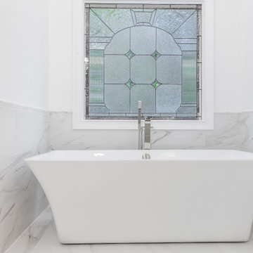 Timeless Marble Master Bathroom