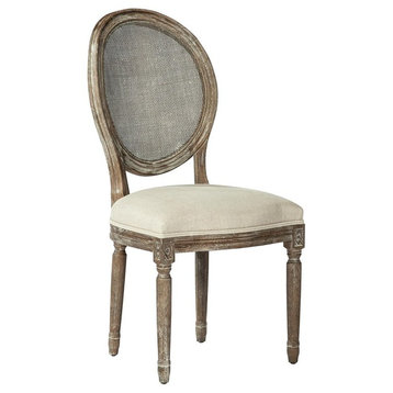 Riador Victorian Rattan Side Chair, Set of 2