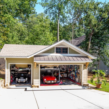 A WOW garage for a car collector