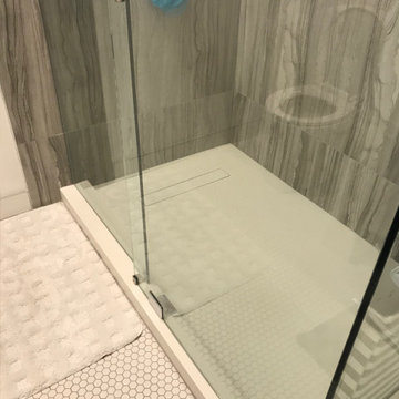 Custom Corian Shower Base