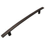 Cosmas - Cosmas 2363-224ORB Oil Rubbed Bronze 8-7/8&rdquo; CTC Subtle Arch Cabinet Pull - High Quality Oil Rubbed Bronze Finish