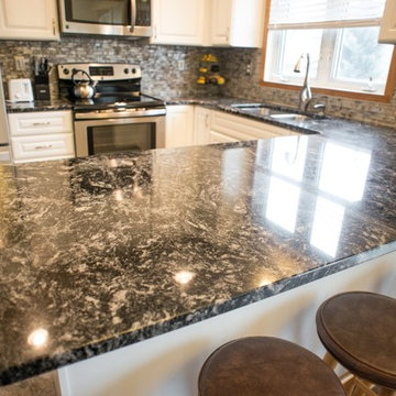 Boreal Black Granite tops