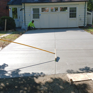 New Concrete Driveway