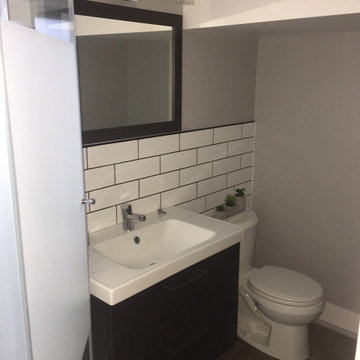 Garden Drive basement bathroom / laundry room