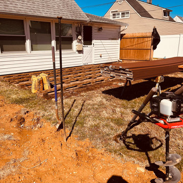 Custom Backyard Deck – Trex Composite | Langhorne, PA