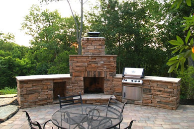 Patio - contemporary patio idea in Cincinnati