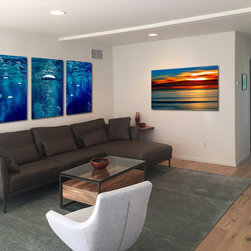 Aaron Chang Triptychs - Tonga Bubbles - Fine Art Prints