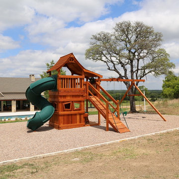 Playset with our New Spiral Slide