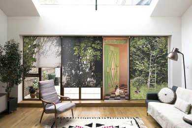 Small minimalist living room photo in London