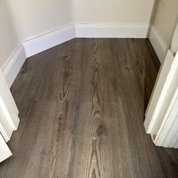 LVP Flooring, Baseboard