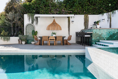 Home design - mediterranean home design idea in Los Angeles