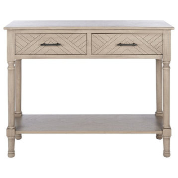 Lovell 2 Drawer Console Table Greige