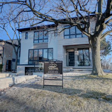 Golf course house