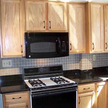 Canton Michigan Oak Kitchen remodel