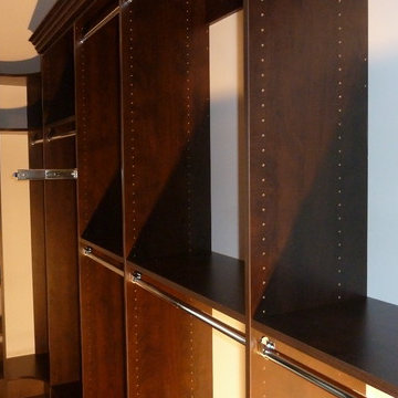 Total Organizing Solutions - bedroom - walk in closet