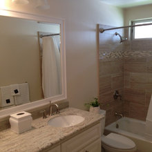Jack & Jill bathroom shower remodel