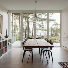 Houzz Tour: Nordisk drømmehus midt mellem skov og strand
