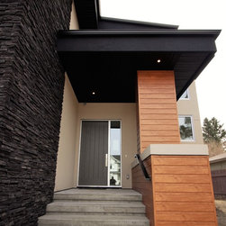 Belgravia Infill Home - Siding And Stone Veneer