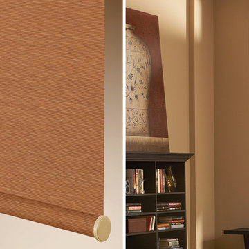 DEN - HOME OFFICE Roller Blinds Roller Shades Hunter Douglas