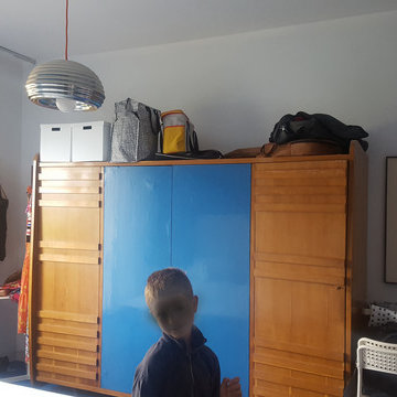 Mare: camera da letto contemporanea e vintage