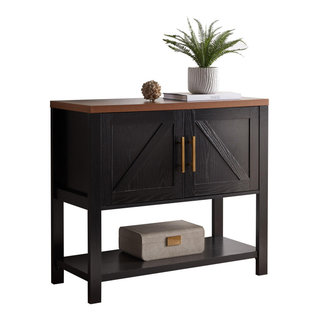 Duquette 2-Door Modern Storage Console Table - Transitional - Console ...