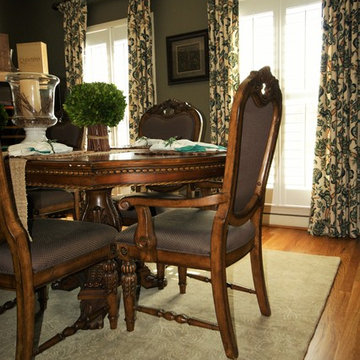 Transitional, Elegant and Cozy