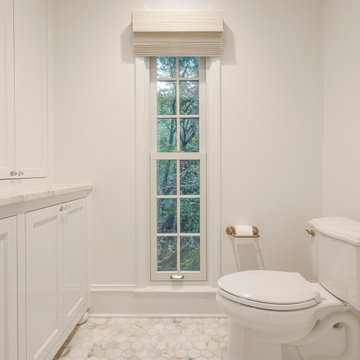 New Double Hung Window in Classy Bathroom - Renewal by Andersen GA