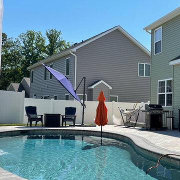 Swimming Pool Build in Hollywood, MD - DP - Wise Pool & Spa
