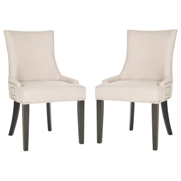 Safavieh Gretchen Side Chairs, Set of 2, Taupe