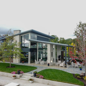 Mid-Century Modern Lake Home