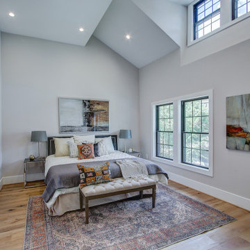 Basement remodeled with bedroom space and extra closet space, DC