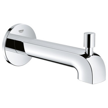 Grohe 26 637 Defined 6-7/8" Integrated Diverter Tub Spout - Starlight Chrome