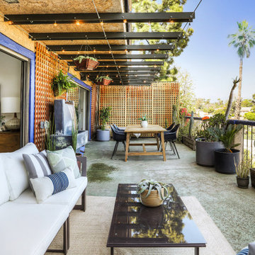 Silver Lake Bohemian Condo Outdoor Living
