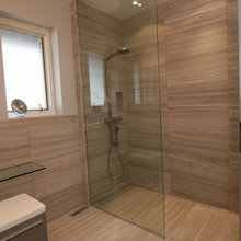 curbless shower