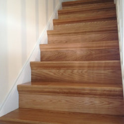 Oak Stair Cladding - &Eacute;l&eacute;ment d'Escalier