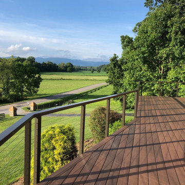 Custom Design, Deck and Handrails