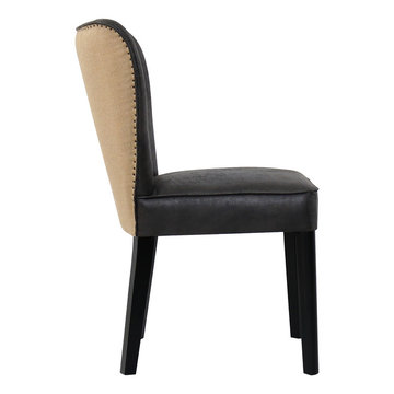 REST BEACH DINING CHAIR - ECO LEATHER