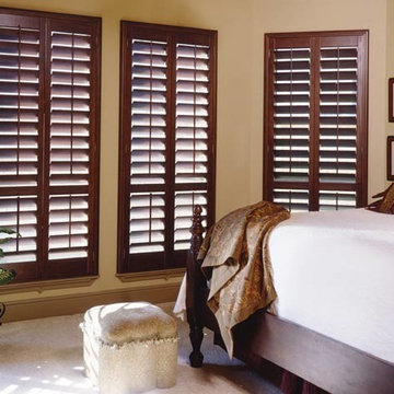 Typical Wood Shutters Installed