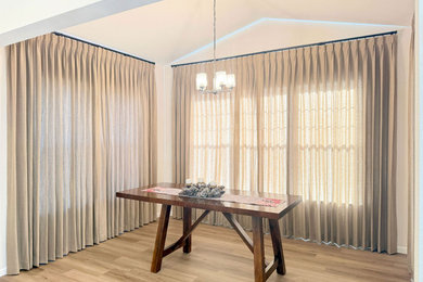 Example of a dining room design in Denver