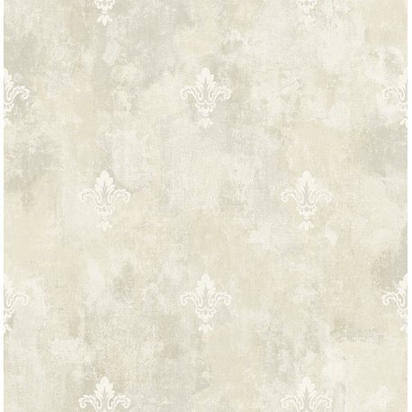 Antique Fleur Wallpaper in Antique Hazel DV50707 from Wallquest