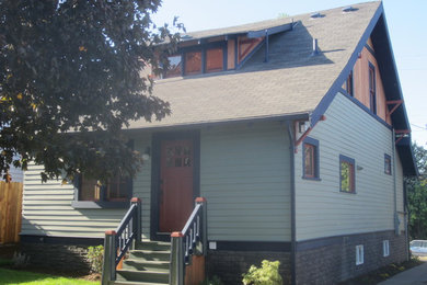 Traditional exterior home idea in Portland